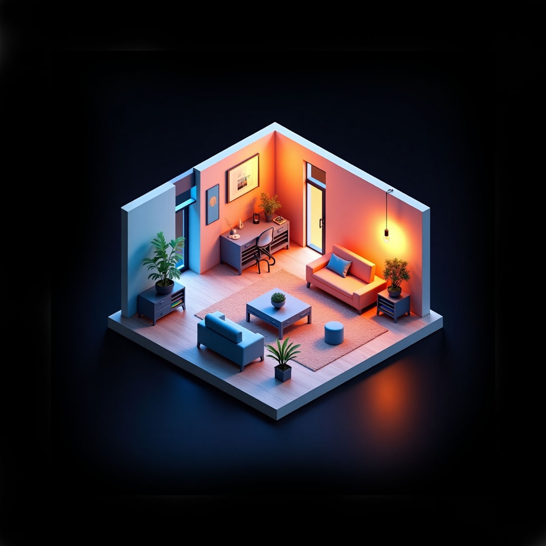 Room illustration